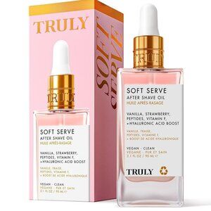 Truly SOFT SERVE Luxury After Shave Oil Soothing & Hydrating Treatment